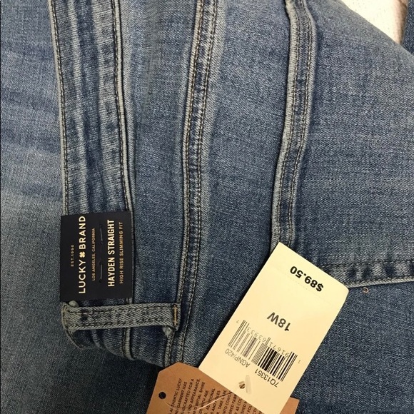 New Plus Lucky Brand Jeans - Picture 1 of 3